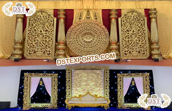 Best Reception Stage Decor Panels & Pillars