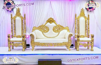 Bollywood Indian Wedding Maharaja Sofa Set