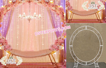 Ring Style Bridal Seating For Pre Wedding