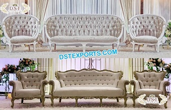 Elegant High-Quality Wedding Sofa Set