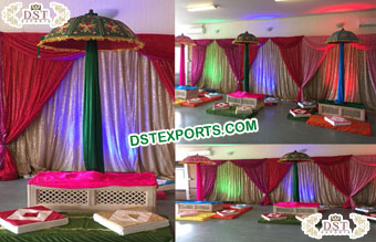 Moroccan Wedding Theme Umbrellas decor