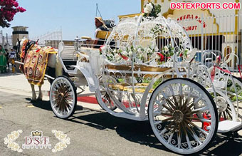 Princess Wedding Cinderella Pumpkin Horse Carriage
