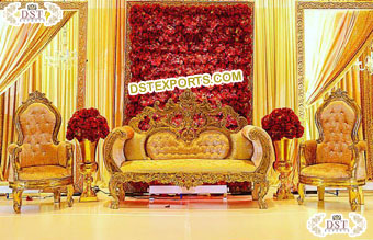 Indian Wedding Reception Stage Furniture