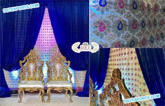 Best Wedding Party Stage Backdrop Drapes