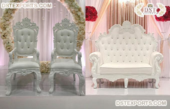 Wholesale Modern Wedding White Sofa Set