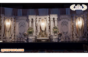 Imperial Wedding Decor Reception Stage