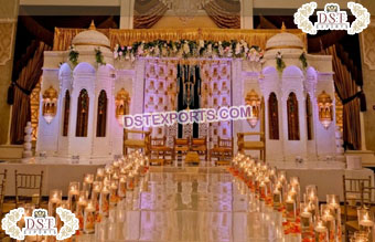 Taj Mahal Wedding Stage and Mandap