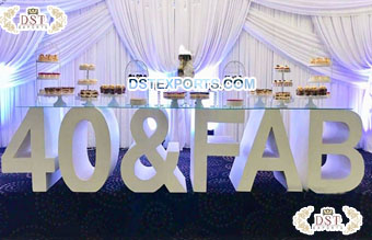 Popular Wedding Event Use Letter Table