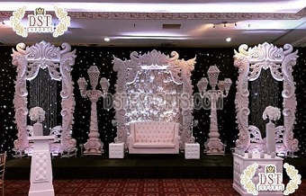 Large Customized White Wedding Photo Frames