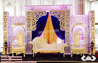 Muslim Mehraab Style Wedding Stage Set
