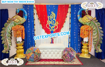 Malay Traditional Ring Ceremony Stage Decoration