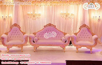 Luxury Weddings Maharaja Furniture Setup UK