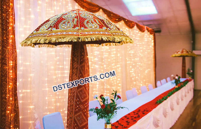 Wedding Decorated Umbrellas