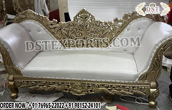 Stylish Wedding Stage Couch For Bride Groom