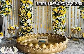 High Quality Fiberglass Urli For Pithi Ceremony